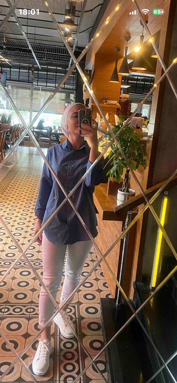 Mavi gömlek - Görsel 4