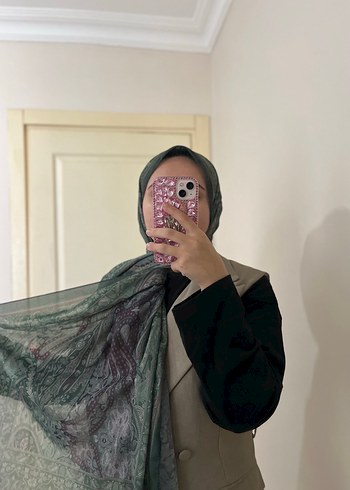 Bej Kadın Keten Blazer Ceket - Görsel 17