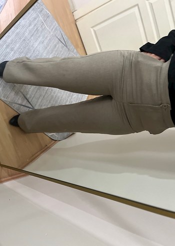 Bej Kadın Keten Blazer Ceket - Görsel 13