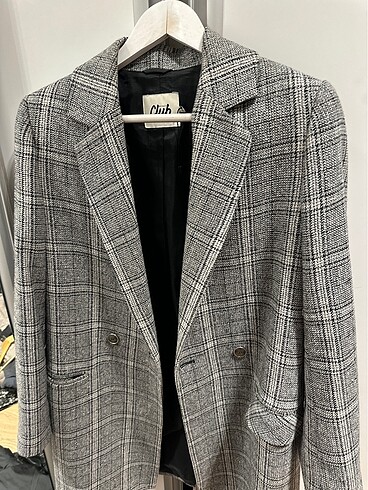 Beymen club şık simli uzun blazer ceket