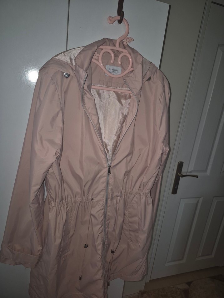 AÇIK PEMBE KADIN YAĞMURLUK 38 BEDEN - Görsel 2