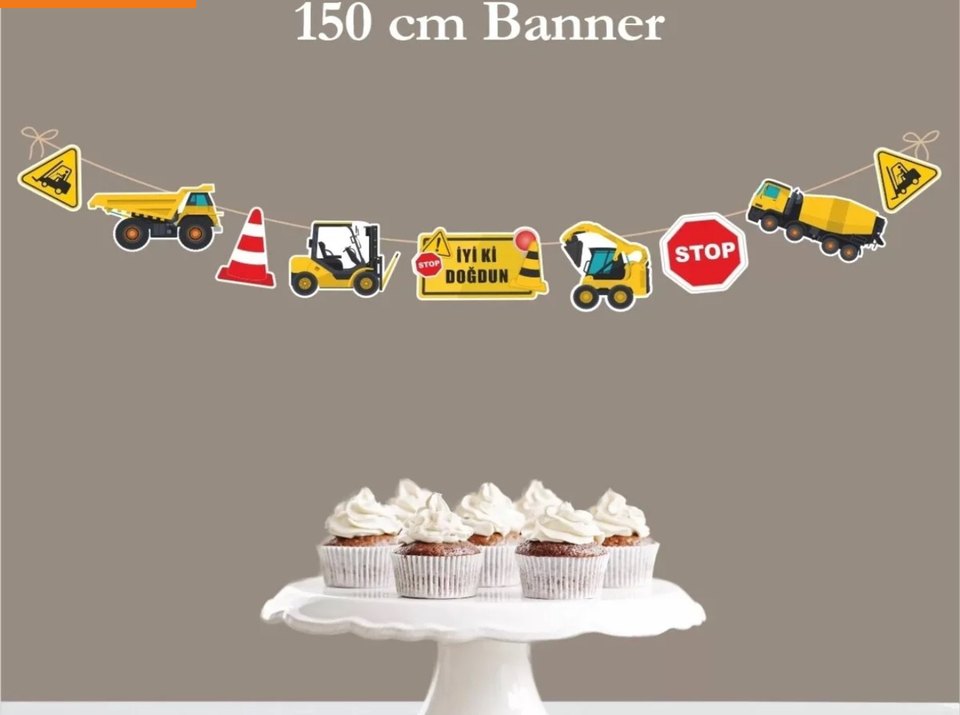 Sarı Pop Kültür Temalı 2 Yaşında Rozet - Görsel 3