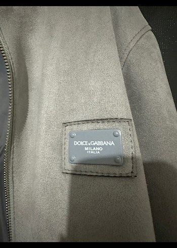 Gri Süet erkek Ceket - Görsel 2