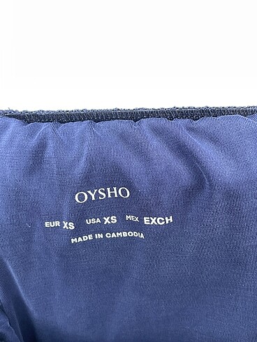 xs Beden lacivert Renk Oysho Düz Kesim %70 İndirimli.