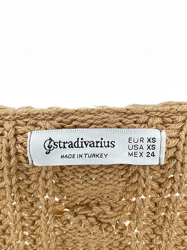 xs Beden kahverengi Renk Stradivarius Hırka %70 İndirimli.