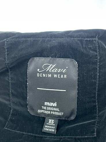 xs Beden siyah Renk Mavi Jeans Mont %70 İndirimli.