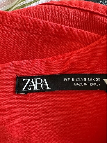 Zara Keten elbise
