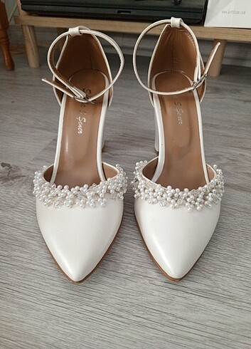 Nikah ayakkabısı stiletto