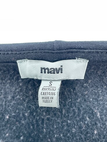 s Beden siyah Renk Mavi Jeans Sweatshirt %70 İndirimli.