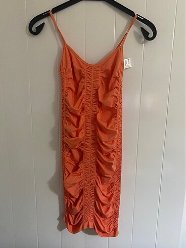 xs Beden turuncu Renk Urban outfitters elbise