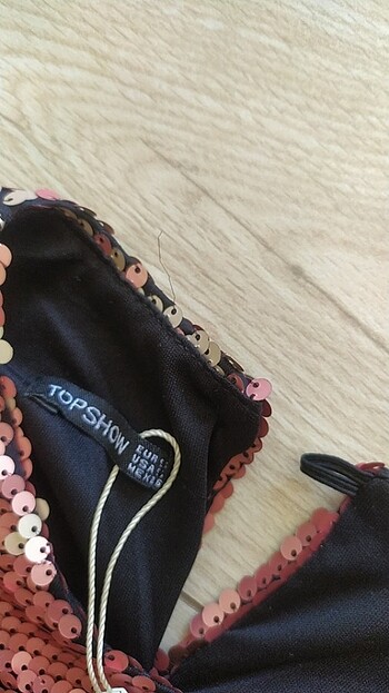 Topshop payetli bluz
