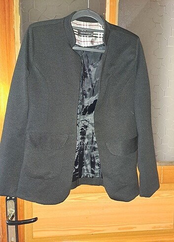 Siyah blazer ceket