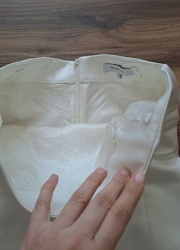 xl Beden Beyaz kısa starplez abiye elbise
