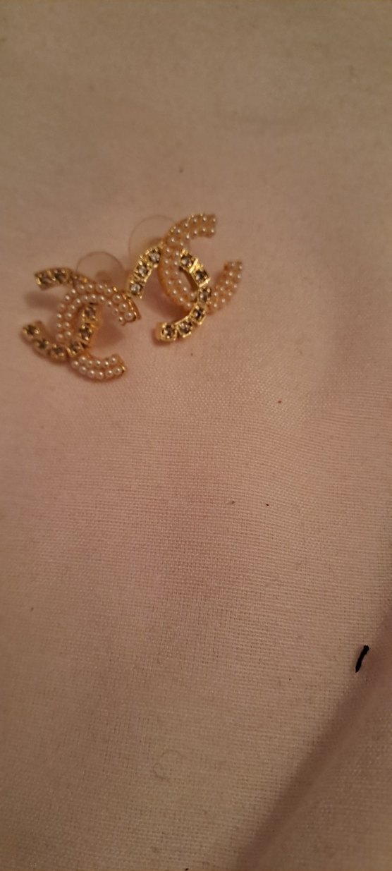 Altın Renkli Payetli Midi Küpe - Görsel 2