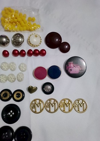 Çeşitli Düğmeler ve El İşi Malzemeleri Toplu Satış - Görsel 5