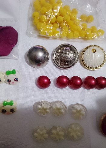 Çeşitli Düğmeler ve El İşi Malzemeleri Toplu Satış - Görsel 6