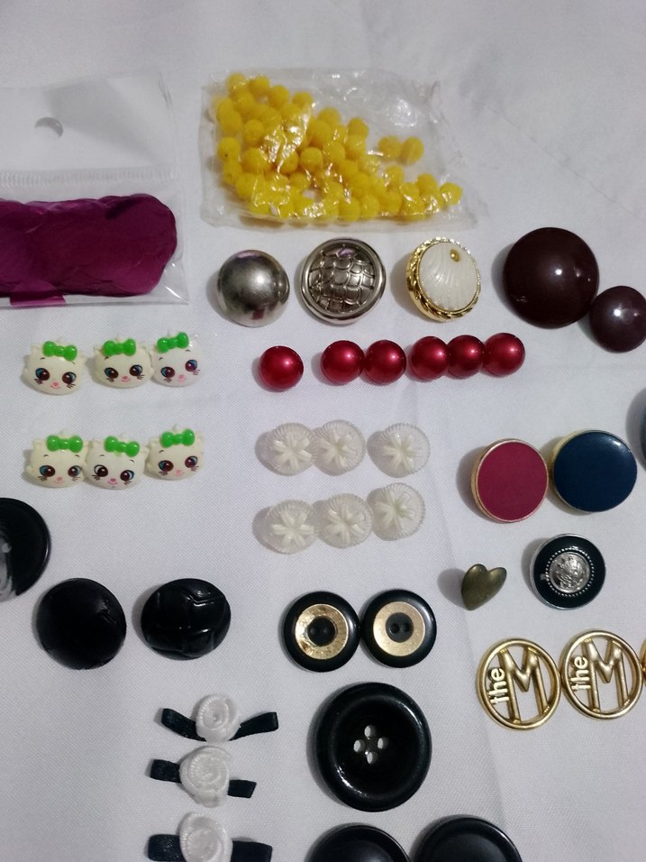 Çeşitli Düğmeler ve El İşi Malzemeleri Toplu Satış - Görsel 4