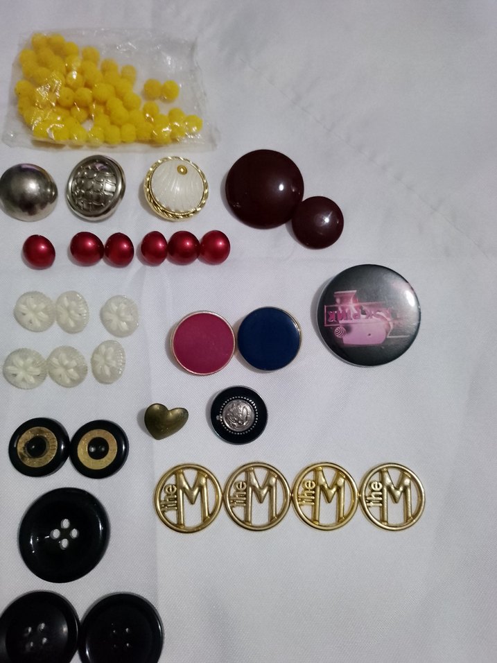 Çeşitli Düğmeler ve El İşi Malzemeleri Toplu Satış - Görsel 5