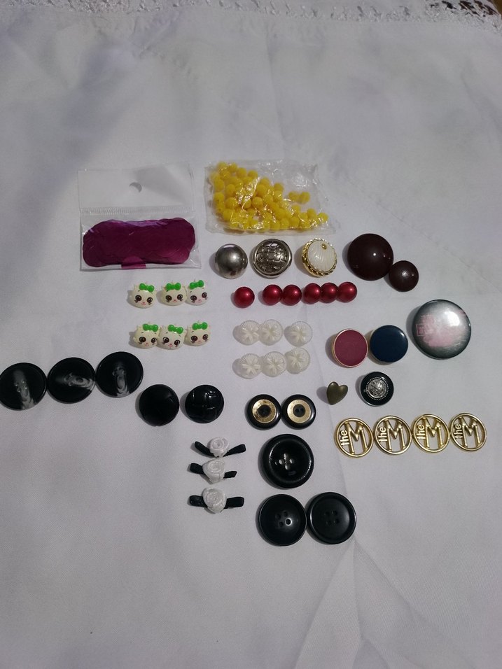 Çeşitli Düğmeler ve El İşi Malzemeleri Toplu Satış - Görsel 2