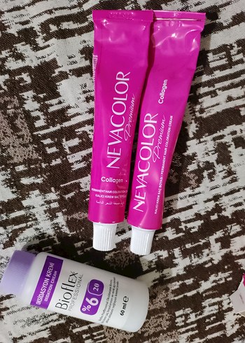 Nevacolor Premium Kolajenli Yoğun Mor ve Yoğun Yeşil Saç Boyası - Görsel 6