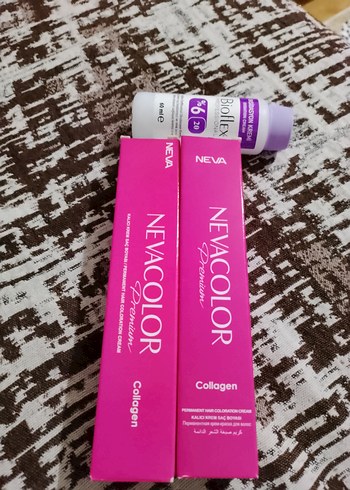 Nevacolor Premium Kolajenli Yoğun Mor ve Yoğun Yeşil Saç Boyası - Görsel 3