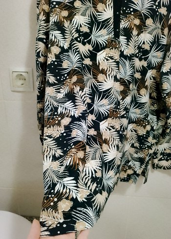 Pamuklu Kalın Kumaş Bluz - Görsel 8