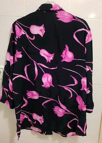 Lale Desenli Gömlek - Görsel 7