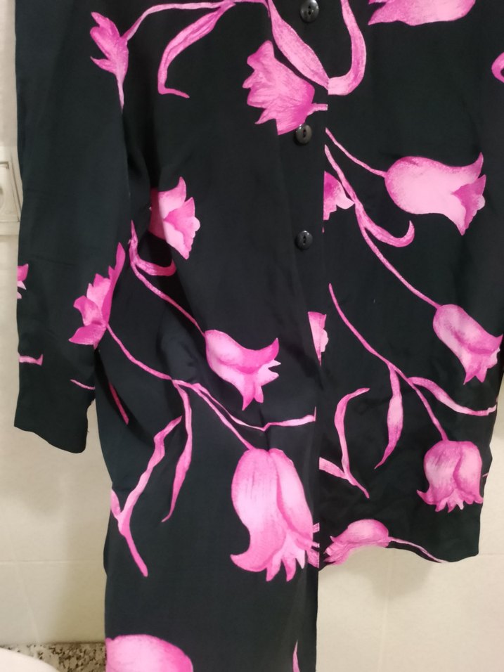 Lale Desenli Gömlek - Görsel 5