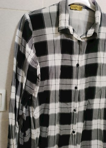 Ekoseli Pamuklu Gömlek - Görsel 2