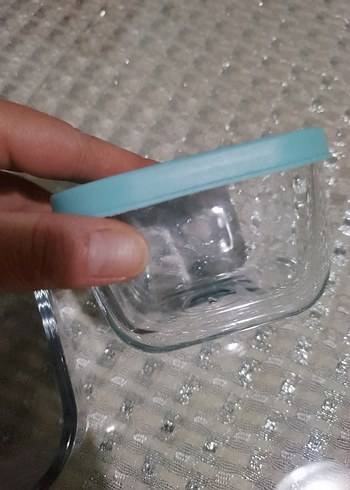 2 Adet Kapaklı Cam Kase Saklama Kabı - Görsel 7