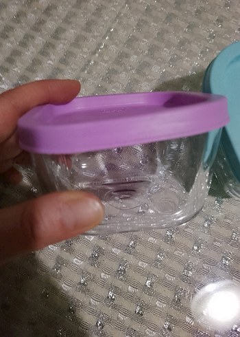 2 Adet Kapaklı Cam Kase Saklama Kabı - Görsel 2