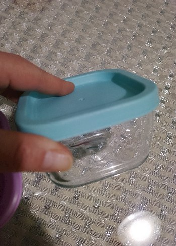 2 Adet Kapaklı Cam Kase Saklama Kabı - Görsel 3