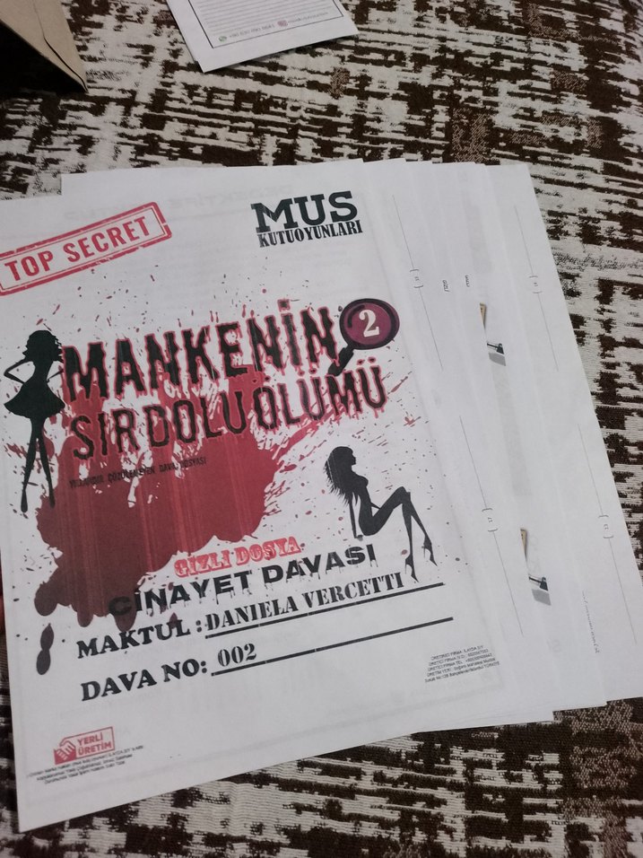 Dava Çözme Oyunu (dedektif oyunu) - Görsel 3