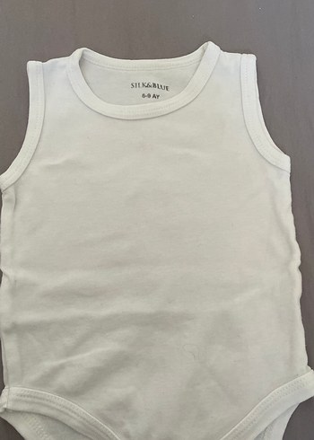 Diğer Silk&Blue Beyaz Çocuk Atlet 6-9 ay