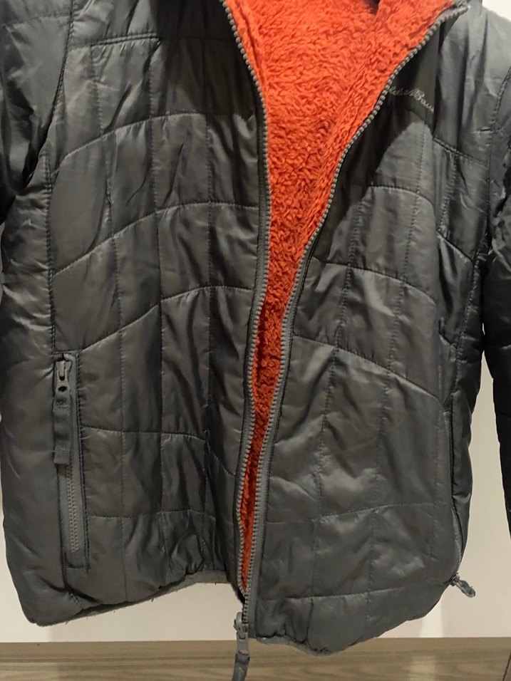 Çift taraflı giyilebilir kız-erkek çocuk mont - Görsel 2