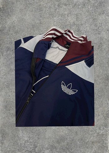 Adidas Vintage 90s Retro Lacivert Ceket/Yağmurluk - Görsel 3