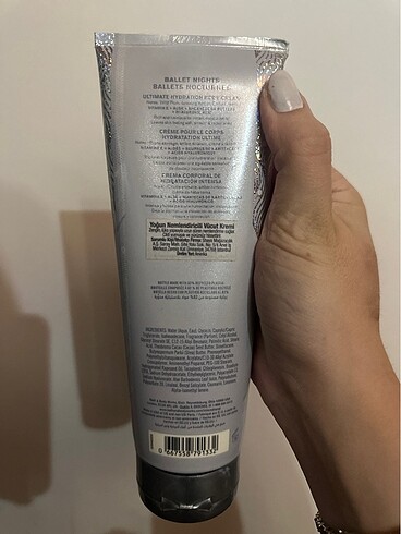  Beden Bath and body works ballet nights vücut kremi