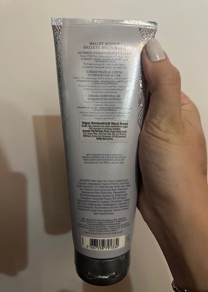 Bath and body works ballet nights vücut kremi - Görsel 3