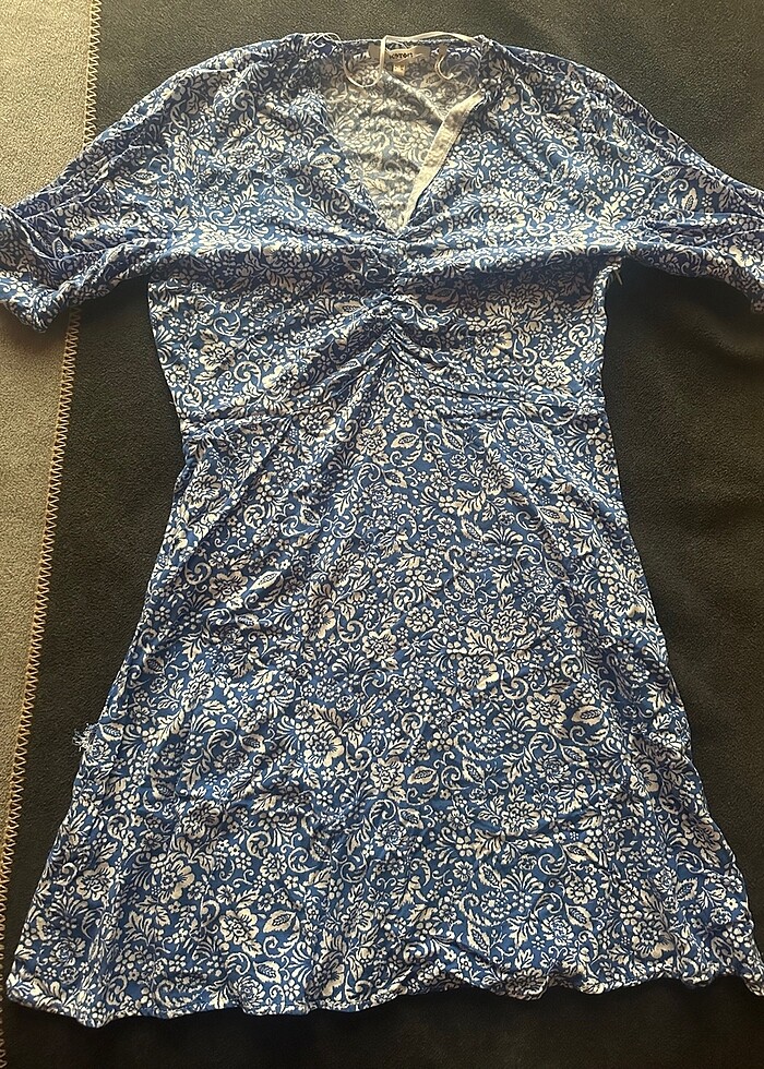 Koton çiçekli elbise - Görsel 2