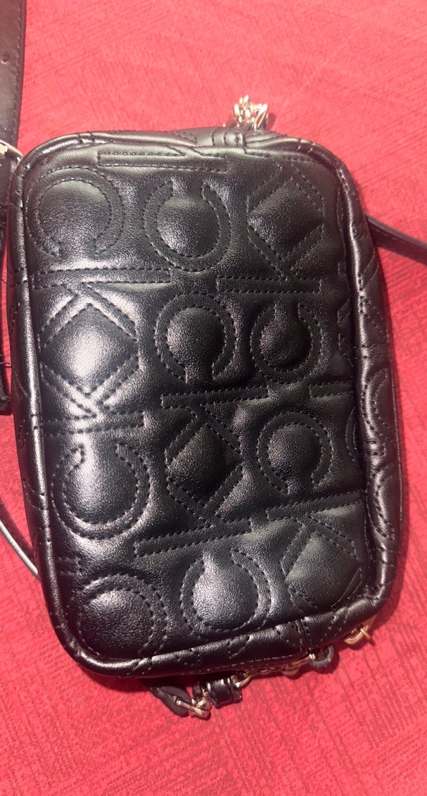 Calvin Klein Siyah Deri Kadın Omuz Çantası - Görsel 4