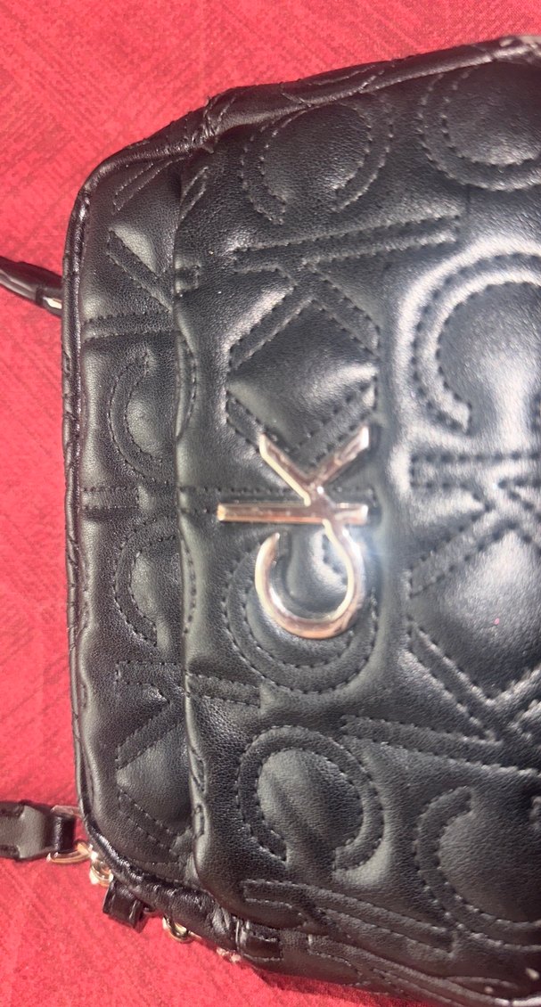 Calvin Klein Siyah Deri Kadın Omuz Çantası - Görsel 3