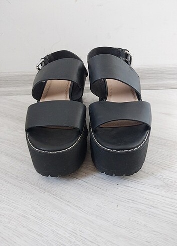 Pull and Bear Pull and bear platform sandalet 36 numara