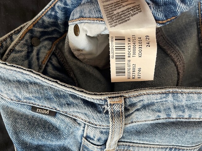 xs Beden mavi Renk Mavi jeans