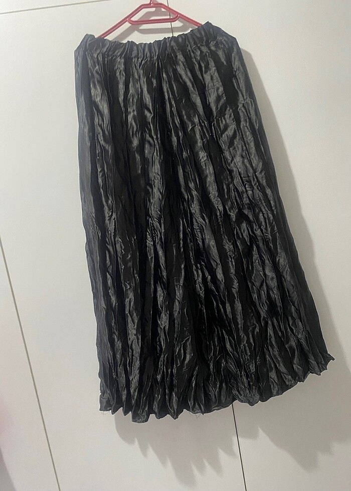 Siyah bürümcük etek - Görsel 2