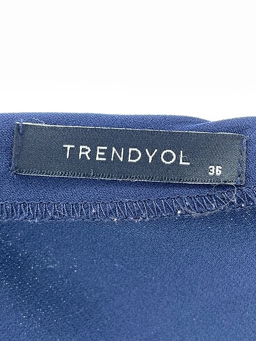 36 Beden lacivert Renk Trendyol & Milla Kısa Elbise %70 İndirimli.