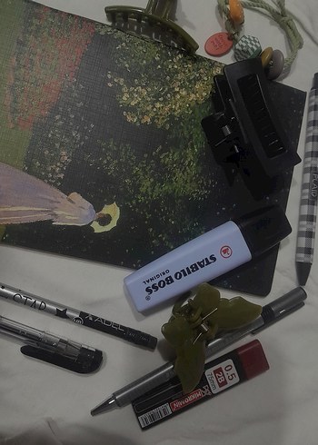  Yeşil Temalı Defter ve Yazı Gereçleri Seti
