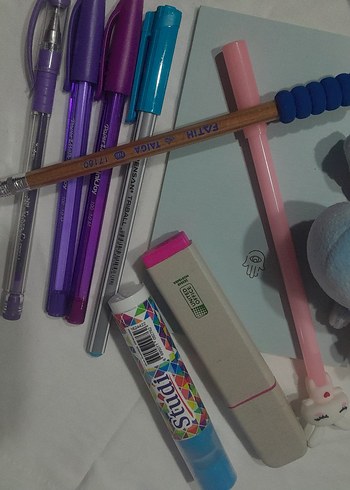  Mavi ve mor temalı set
