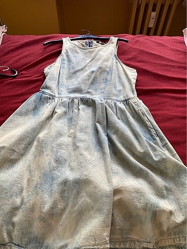 Blue jeans elbise