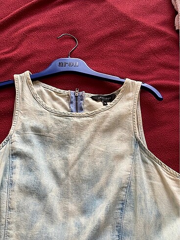 s Beden Blue jeans elbise