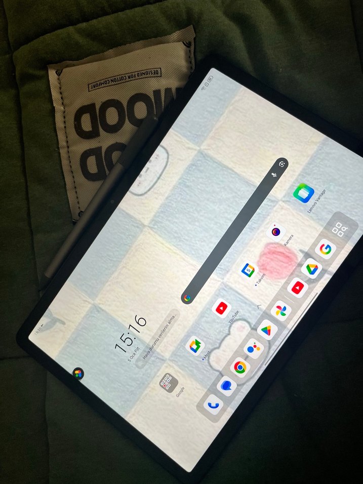 Gri Lenovo Tablet m11 model - Görsel 3